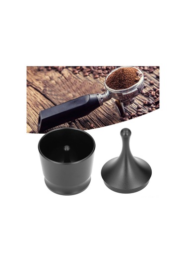 Tenfowee 58mm 304 Paslanmaz Çelik Kahve Tozu Depolama Kapsülü - Dayanıklı, Yemek Dereceli, Ev Ve Café Kullanıma Uygun Kahve Aksesuarı Siyah Diğer