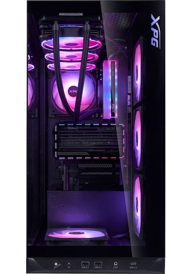Xpg Invader X Btf Argb Usb 3.2 Siyah Atx Mid-tower Gaming Akak0xpg0016