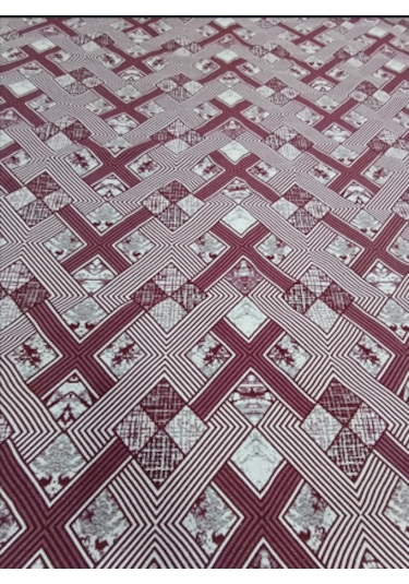 Savan Dokuma Halı Örtüsü 6m² Bordo