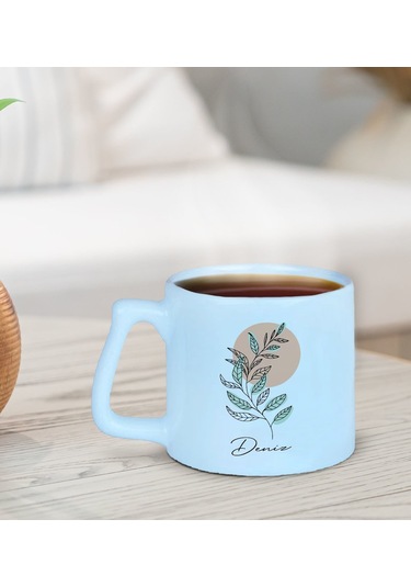 Bk Gift Kişiye Özel İsimli Pastel Mavi Middle Kupa Bardak-15, Arkadaşa Hediye, Ev Hediyesi, Doğum Günü Hediyesi, Ofis Hediyesi Kobitmeyencom30024 Bk G