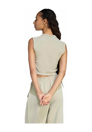 Adidas W All Szn Rb Tk Kadın Günlük Crop Üst Jz6869 Haki