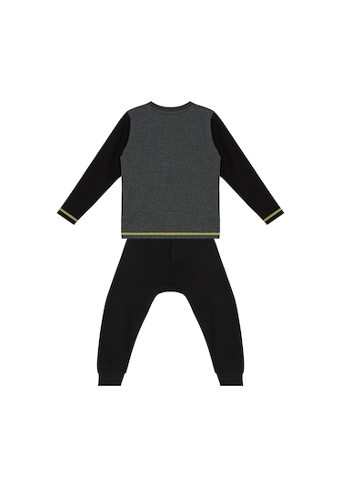 Denokids Be Brave Erkek Çocuk T-shirt Pantolon Takım Çok Renkli