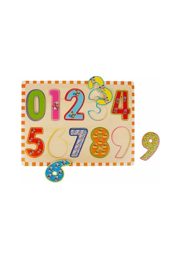 5215 -puzzle Numbers 10 Parça