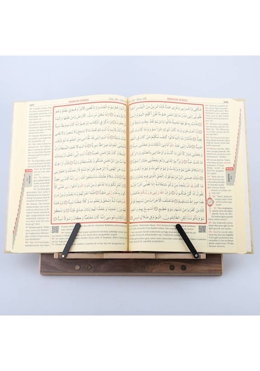 Masaüstü Ahşap Rahle Katlanabilir Rahle Tabletlik Masa Üstü Rahle
