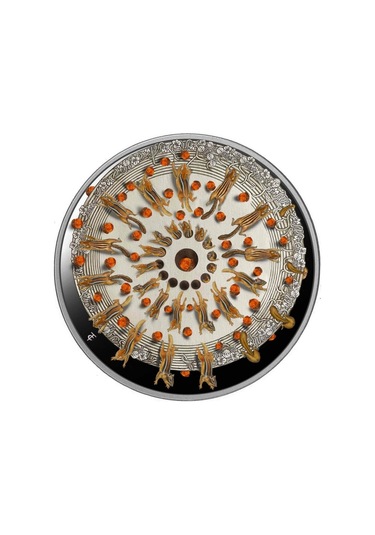 AgaKulche Sincap Dansı Gümüş Sikke Coin