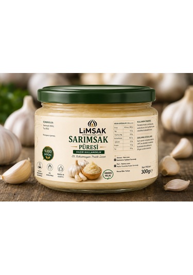Limsak Katkısız Sarımsak Püresi 300 G