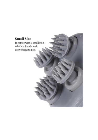 Ganzhoushop Masaj Cihazları Kadın Erkek Scrub Cihazı Elektronik Saç Derisigümüş Çok Renkli