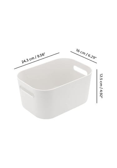 Meleni Home 4'lü Organizer Kutu Seti - 4 Lt Çok Amaçlı Düzenleyici - Dekoratif Saklama Kutusu