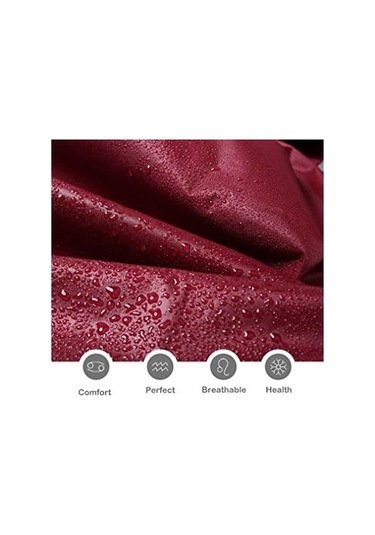 Marlux Raincoat Eva Unisex Bordo Yağmurluk Bordo