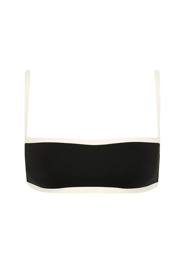 Bondi Born Modern Şıklıkta Fiona Bikini Üstü Siyah