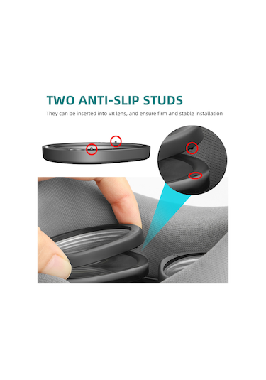 Pıco 4 Hifylux Pc-qf25 1 Çift Manyetik Miyopi Gözlük Kutusu Küresel Olmayan Reçine Vr Gözlük Aksesuarları 300 Derece Bir Çift