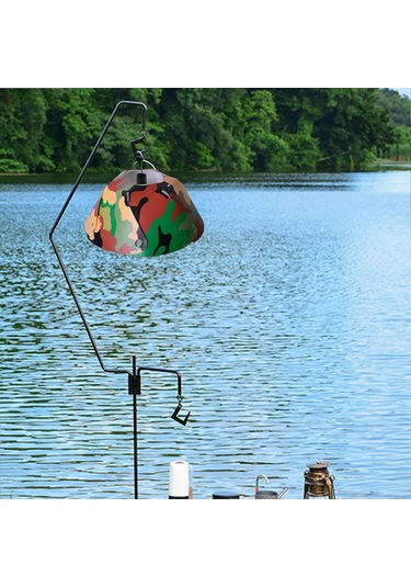 Suntek Yuvarlak Kamp Abajur Ekipmanları Işık Kapağı Yeşil Yeşil