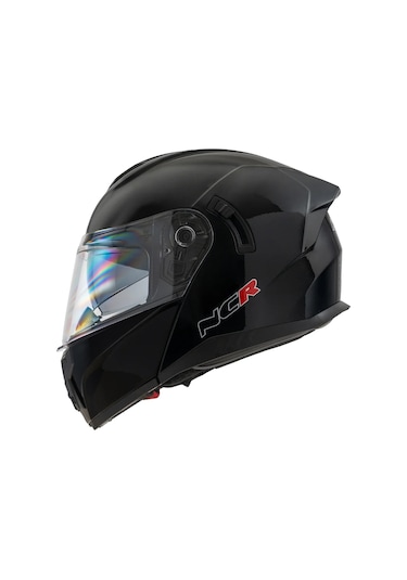 Ncr Vega Parlak Siyah Çene Açılır Kask Parlak Siyah Parlak Siyah