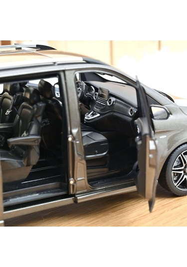 Norev 183873 1/18 Mercedes-benz V-class Amg-line 2018 Indiyum Grey