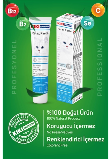 Kiki Excellent Kedi Relax Paste Macun 50 G