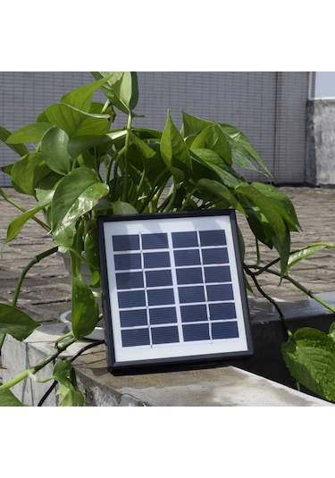 1.5 W 3600 Mah Güneş Oksijen Pompası Balık Tankı Oksijenatör