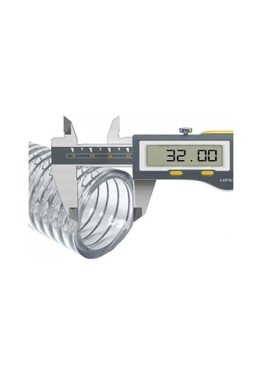 Şeffaf Telli Hortum - 25Mm (1") (5 Metre)