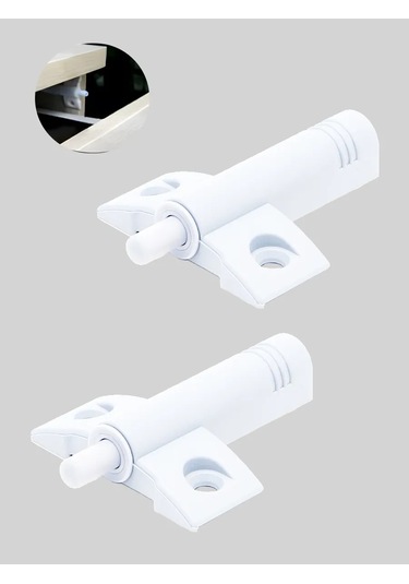 Expertland Mobilya İçin Amortisör, Darbe Emici 2 Adet. 282974677 Beyaz