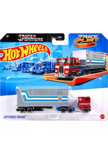 Hot Wheels Track Fleet 1:64 Scale Die-cast Transformers Optimus P