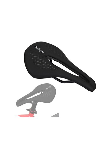 Suntek Hafif Bisiklet Selesi 280x143mm Demiryolu Yolu/mtb Siyah