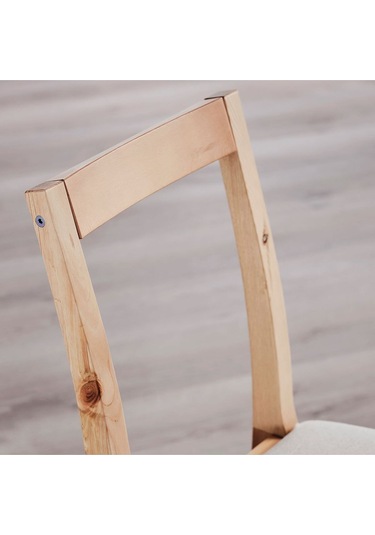 Mutfak Masası Takımı, Açık Kahverengi-beyaz, 2 Sandalyeli, Katlanabilir Natural