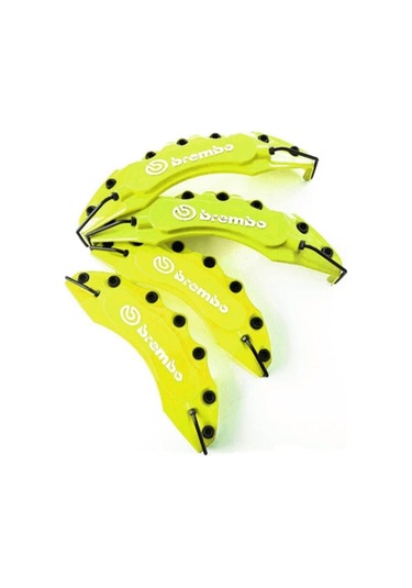 Sarı Brembo Kaliper Kapağı 4'lü Ön Arka Set