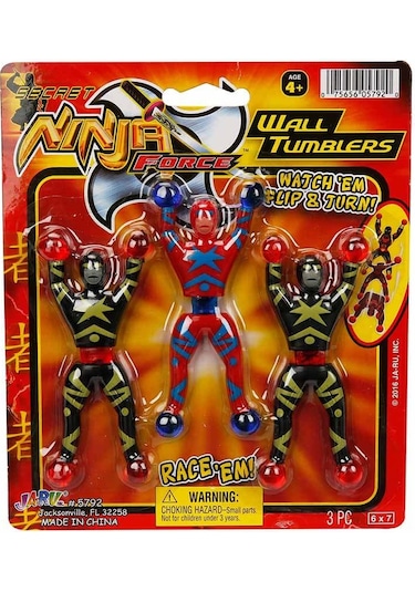 Duvara Yapışan Taklacı Ninja