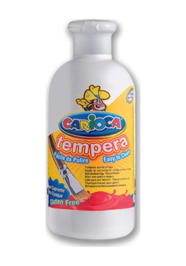 Carioca Tempera Suluboya Yıkanabilir 500 Ml Beyaz Beyaz