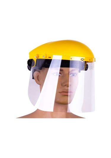 Veta HS3021C Tırpan Koruyucu Maske Camlı Prof. Kafa Ayarlı