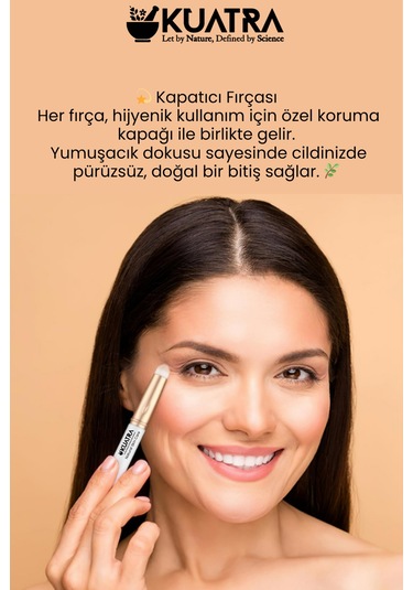 Kuatra Çok Amaçlı Makyaj Fırçası