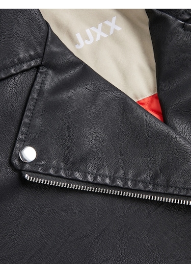Jjxx Siyah Kadın Pu Deri Ceket 12247404 Siyah