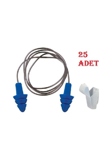 Starline 1707D-C Plastik Ipli Kulak Tıkacı 21.5 Db X 25