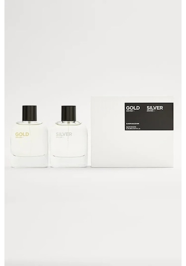 Zara Man Gold + Zara Man Silver Erkek Parfüm EDT 80 ML