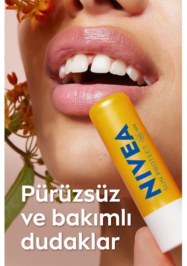Nivea Sun 24H Nemlendirici Dudak Bakım Kremi SPF50 4.8 G
