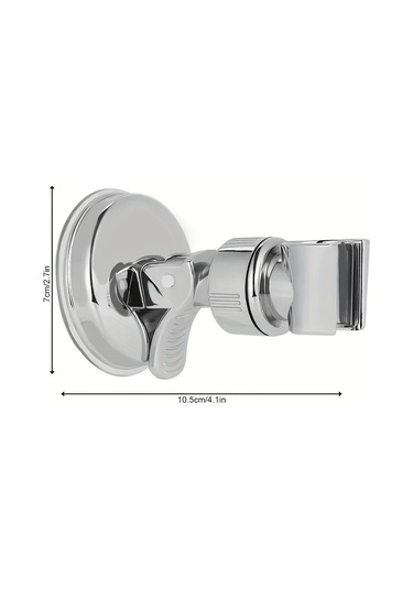 Oldfriend Gümüş 360 Derece Ayarlanabilir Kendinden Yapışkanlı Duş Başlığı Tutucu Diğer