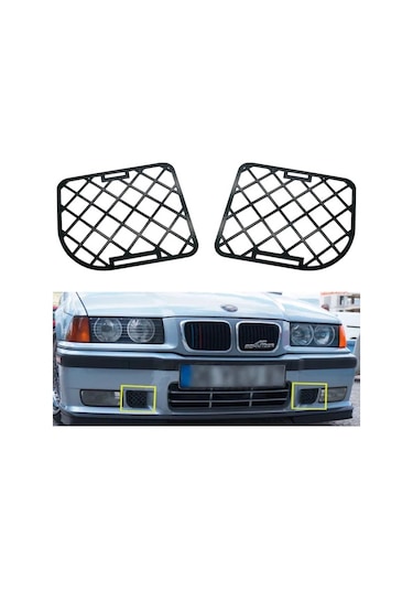 Bmw E36 Sis Yanı Havalandırma Izgara Kapak Takım 51112250685
