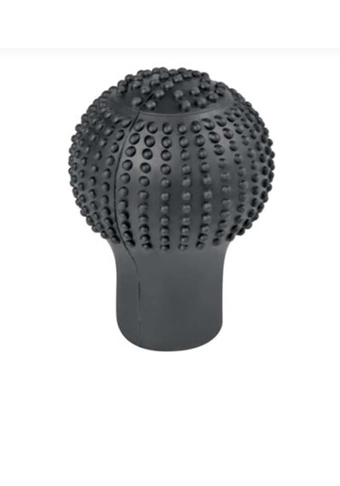 Point Silikon Masajlı Siyah Vites Topuzu Kılıfı Siyah