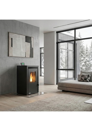 Rehome Teba Dp-06 Üflemeli Pelet Sobası 8-10 Kw