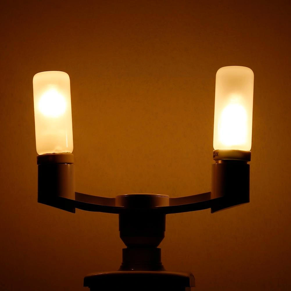 Youmex E27 Çift Başlı Ampul Soketi Adaptörü, Led/enerji Tasarruflu Ampuller İçin, Ateş Engelleme Pc + Bakır Malzeme, 85-285v, Ev/otel/restoran Uygulamalı