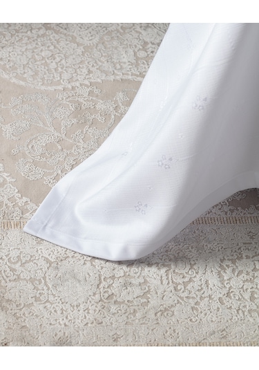 Madame Coco Ancella Masa Örtüsü - Beyaz - 160x230 Cm 8684427114124 Çok Renkli