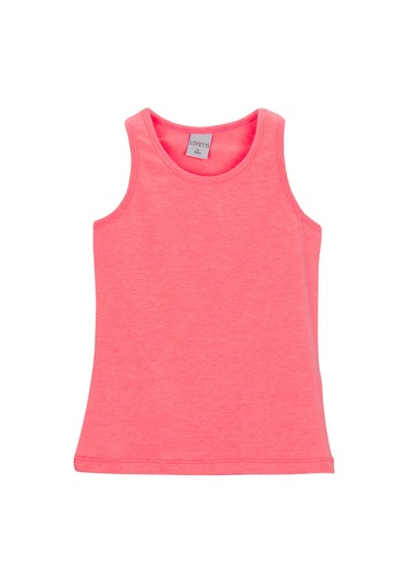 Lovetti Fosfor Fuşya Kız Çocuk Düz Basıc Yüzücü Atlet Fuşya