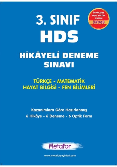 Metafor 3. Sınıf Hikayeli Deneme Sınavı 6 Lı Hds
