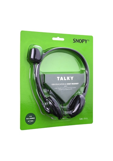 Snopy SN-T11 Onn.go Mikrofonlu Stereo Kulak Üstü Kulaklık