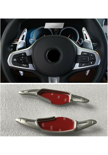 Bmw 3 Serisi G20 F1 Vites Kulakçık Paddle Shift 2017 Sonrası Krom