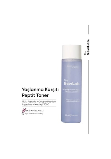 The NewLab Peptit Toner 150 Ml (Multipeptide, Copperpeptide, Argireline, Matrixyl 3000)