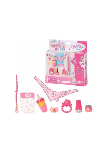 832851 Baby Born Bebek Taşıma Çantası 8 Parça