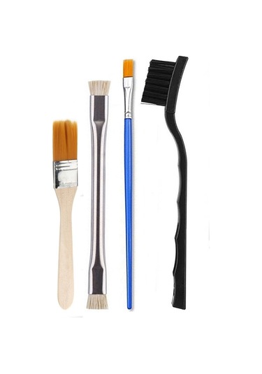 Anti-statik Bilgisayar Cep Telefonu Tablet Bga Pcb Ana Kart Onarım Bord 4lü Temizleme Fırçası