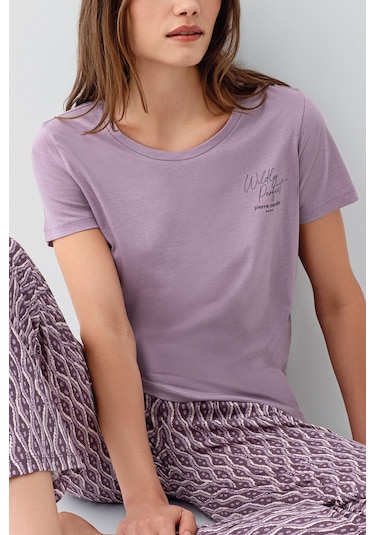 Pierre Cardin Kadın Mor Pijama Takım Mor