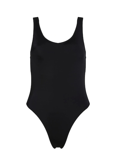Calvin Klein Scoop Back One Pıece Siyah