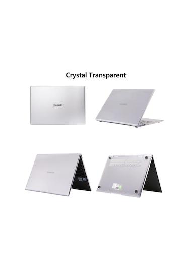 Huawei Kılıf Matebook X Kılıf 2020 Yılı İle Uyumlu Parlak Kristal Kapak Kılıf Şeffaf
